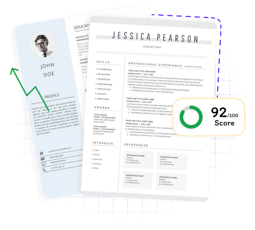 chat interface for resume building with AI