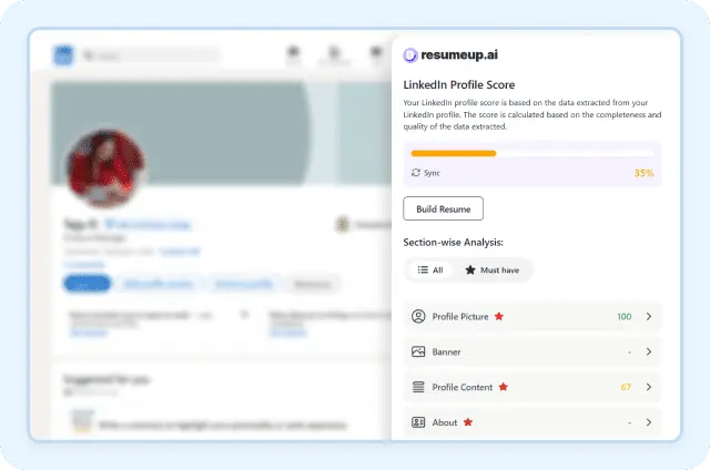 AI Resume Builder tool image