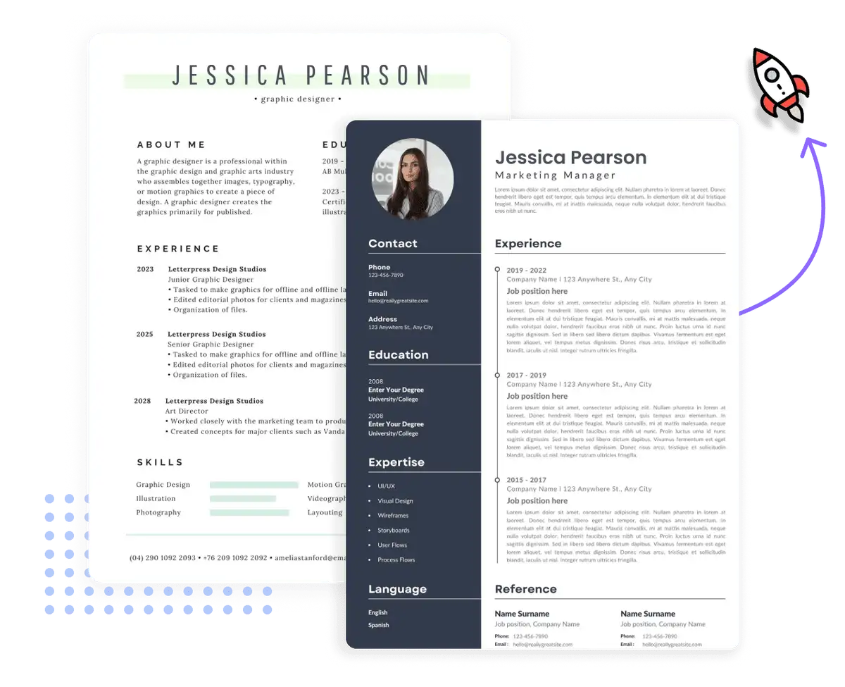 AI Resume Builder tool image